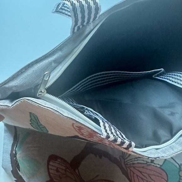 Butterfly Print Tote Bag - Picture 5 of 5